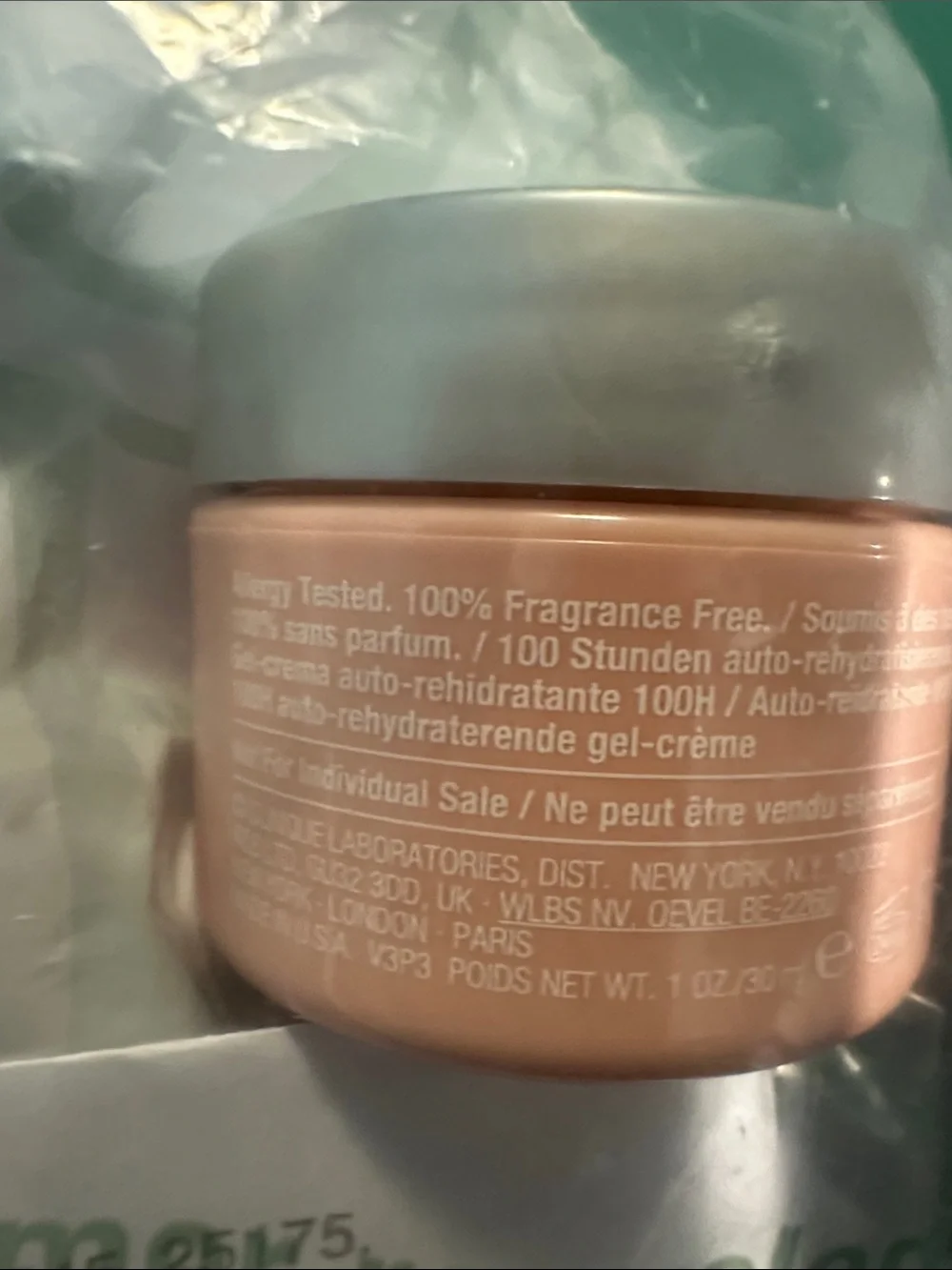 Clinique Moisture Surge Hydrating Gel-Cream in Soft Pink with Silver Lid